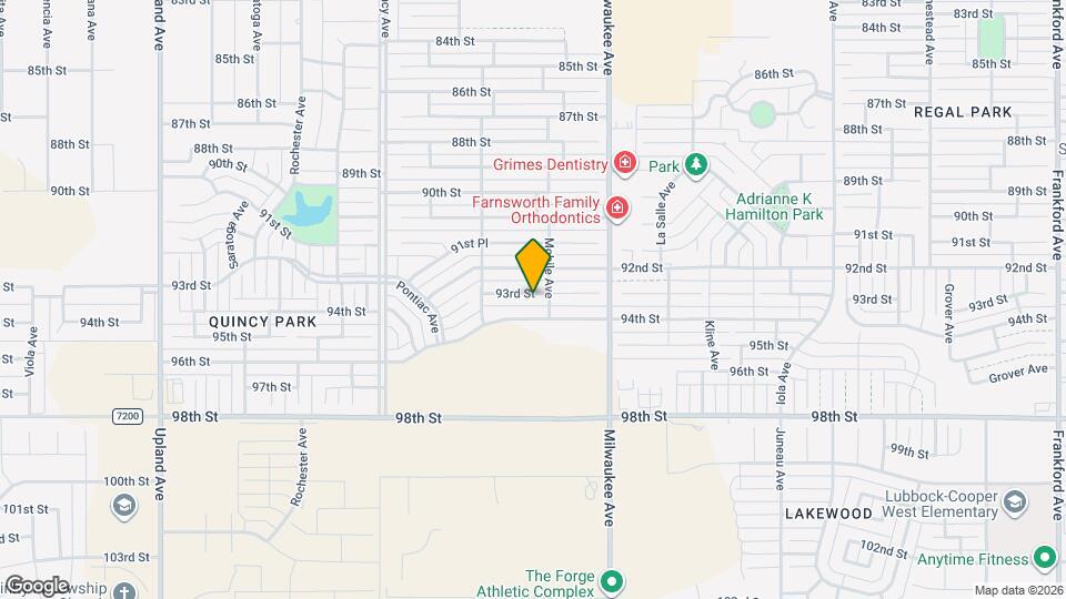 6533 93rd St Map and Location Details