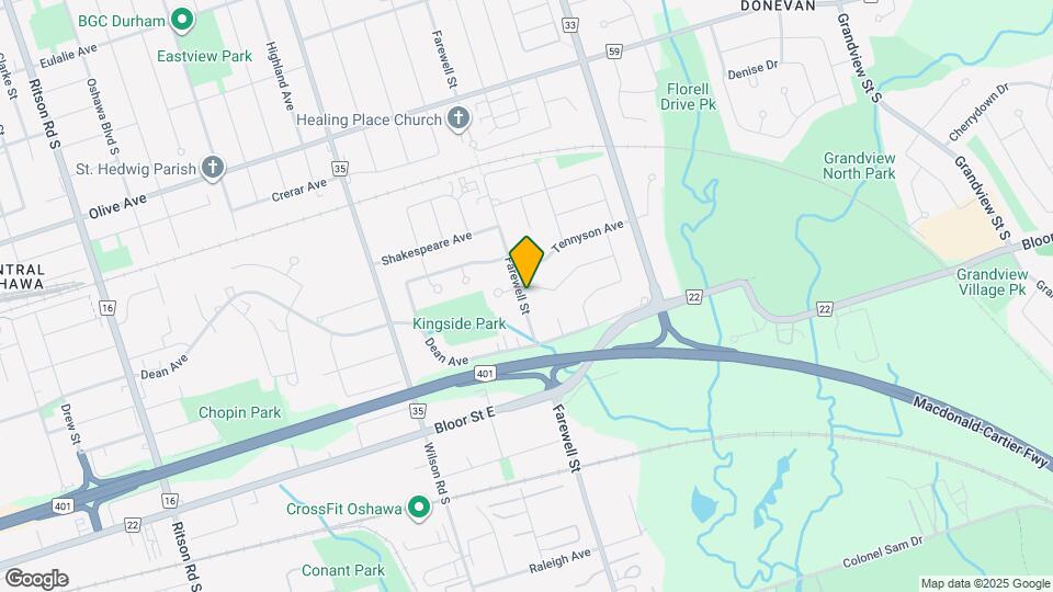 685 Emerson Ave Map and Location Details