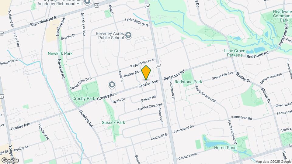 427 Crosby Ave Map and Location Details