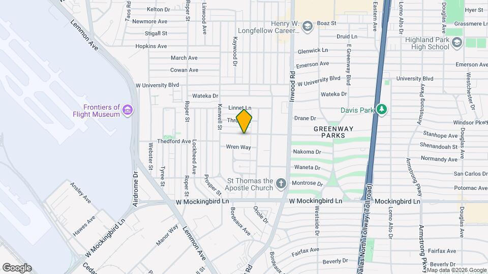 5018 Wenonah Dr Map and Location Details