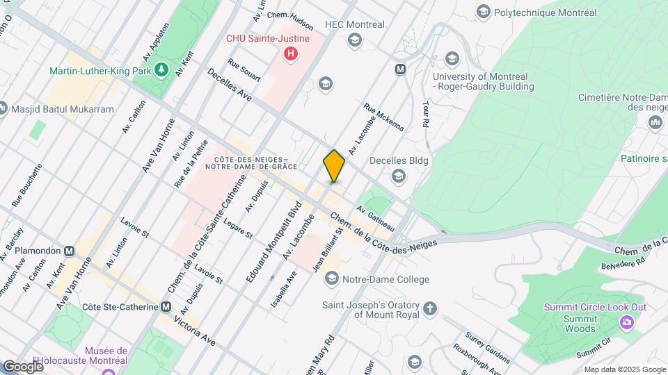 5385 Gatineau Av Map and Location Details