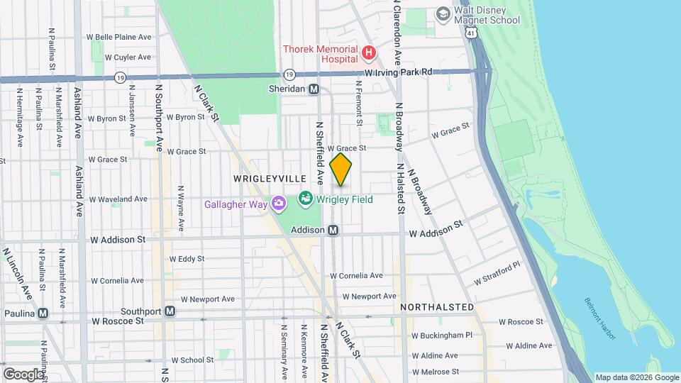 3702 N Wilton Ave, Unit 3 Mapa y Detalles de la Ubicación