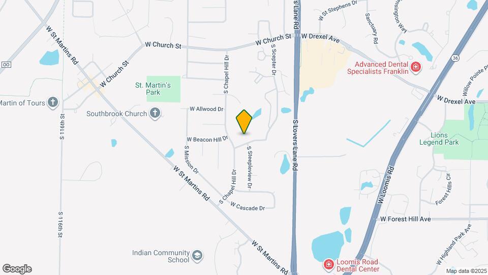 10300 W Beacon Hill Dr Map and Location Details