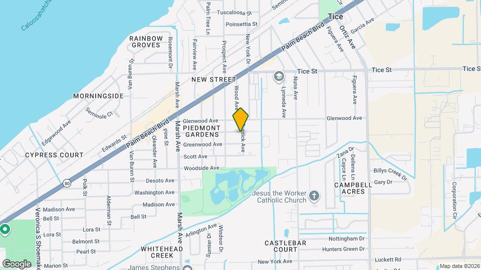 4434 Armeda Ave Map and Location Details