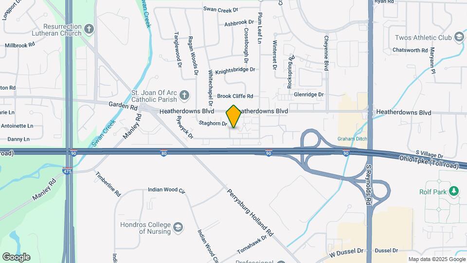 5736 Staghorn Dr Map and Location Details
