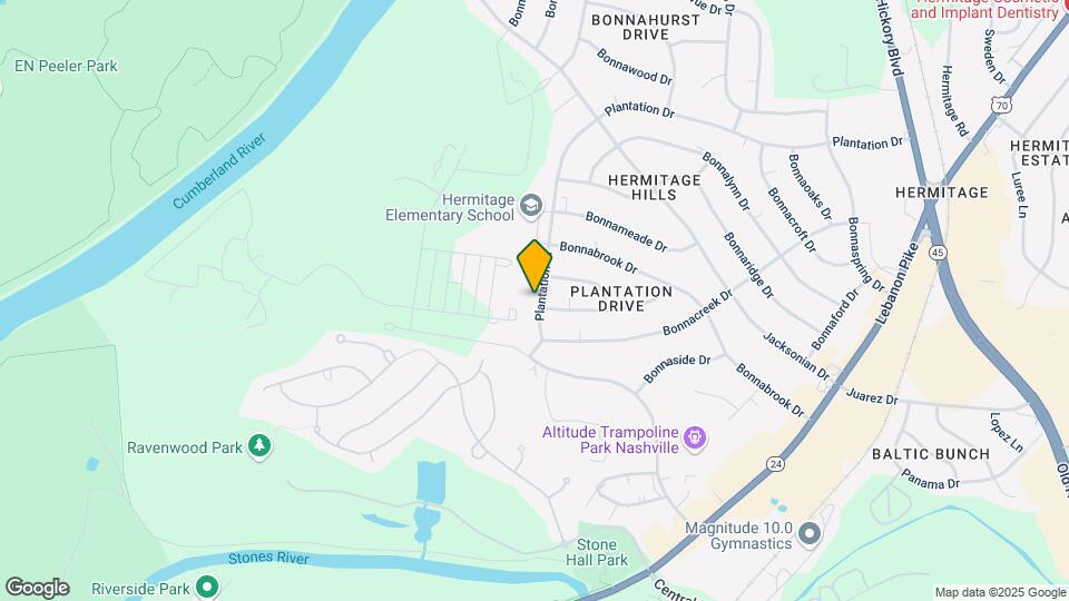 3710 Plantation Dr Map and Location Details