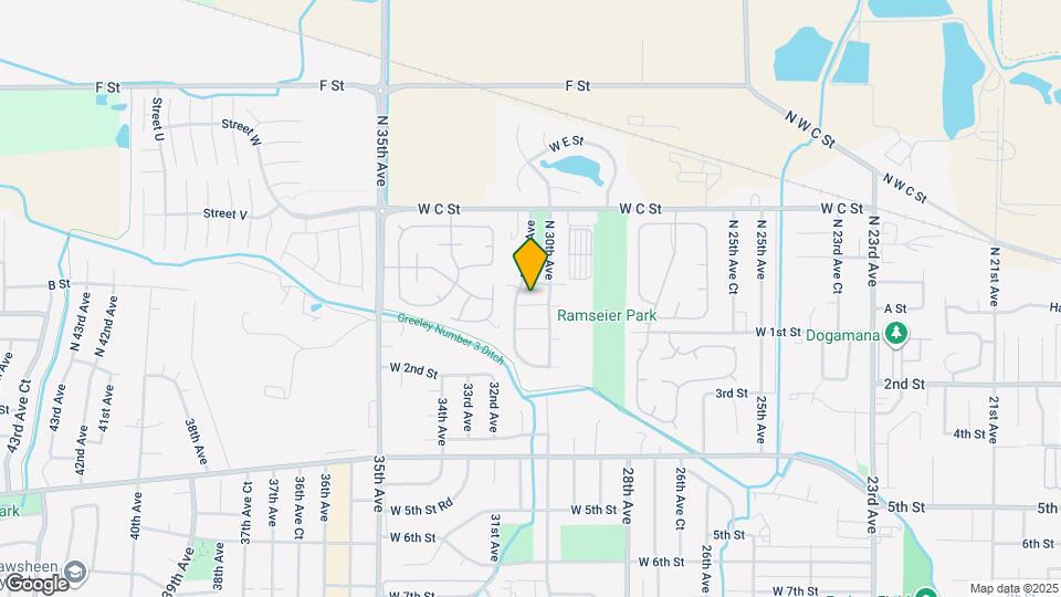 Poudre Trails Apartments Map and Location Details