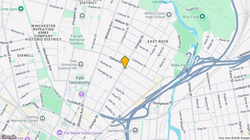 633 Orange St, Unit 1 Mapa y Detalles de la Ubicación