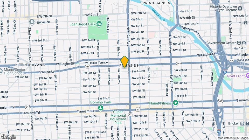1235 SW 2nd St Mapa y Detalles de la Ubicación