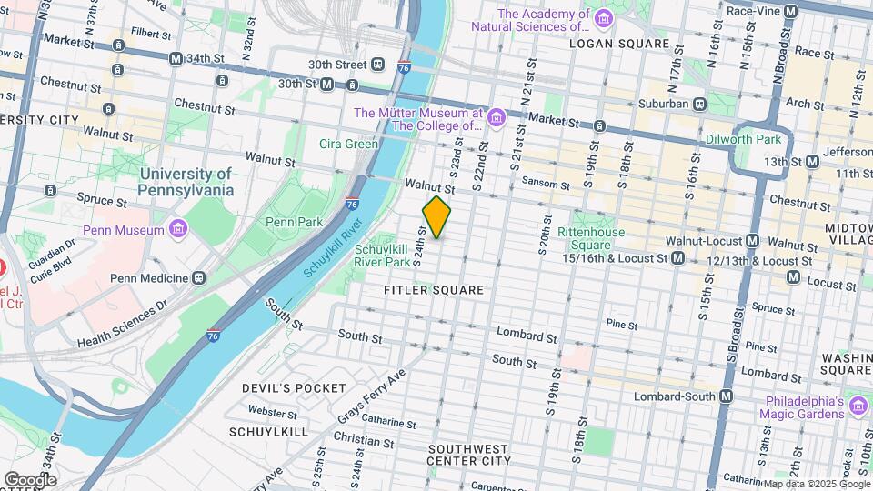 272 S 23rd St Map and Location Details
