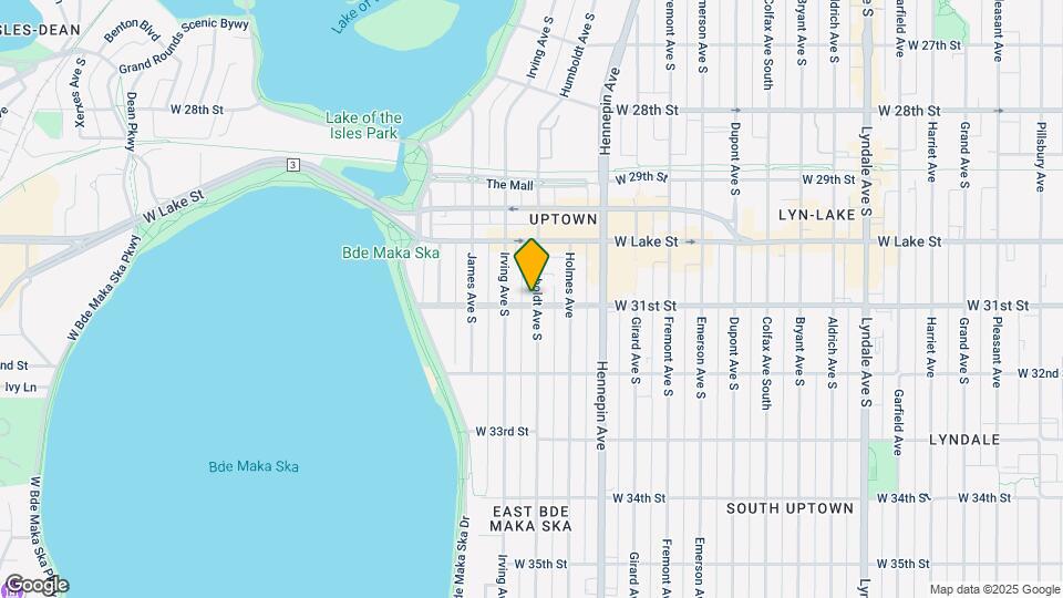 1500 W 31st St Map and Location Details