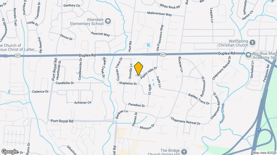 2904 Checkers Ct Map and Location Details