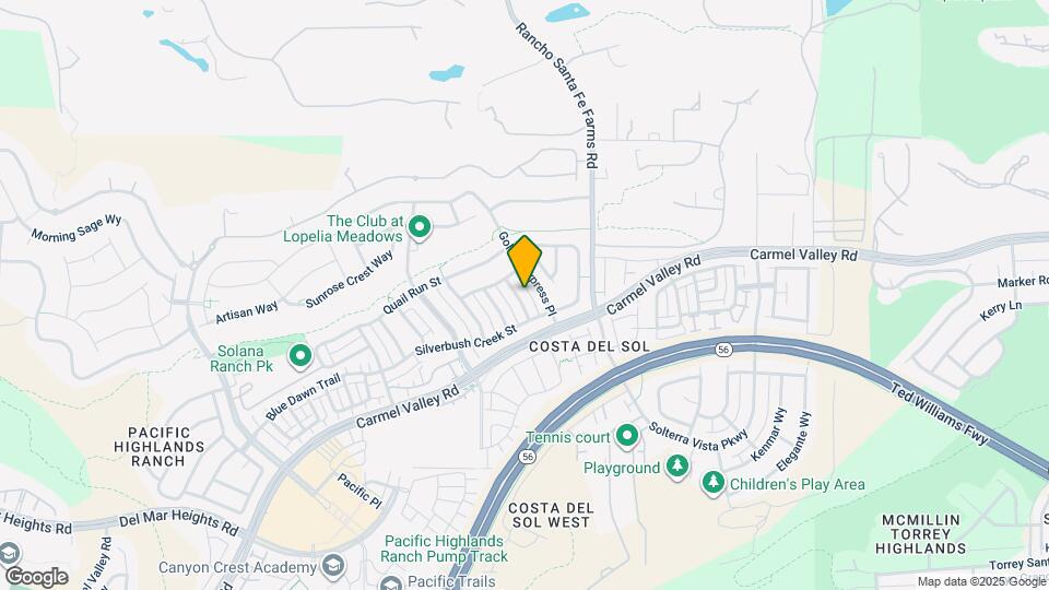 13563 Chamise Vista Ln Map and Location Details