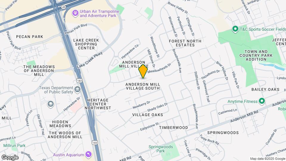 9618 Copper Creek Dr Map and Location Details