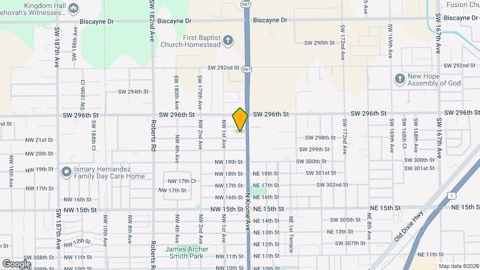 27 NW 21st St Map and Location Details