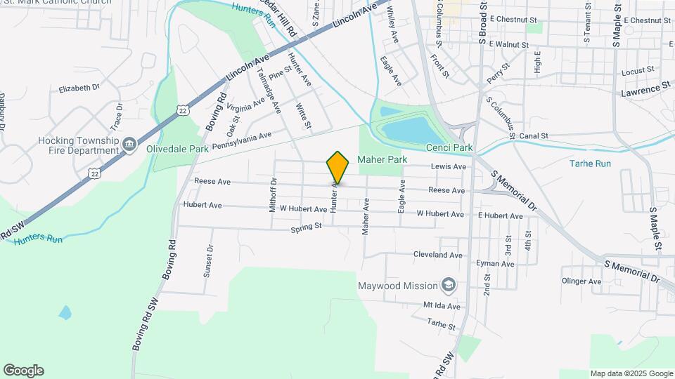 546 Reese Ave Mapa y Detalles de la Ubicación