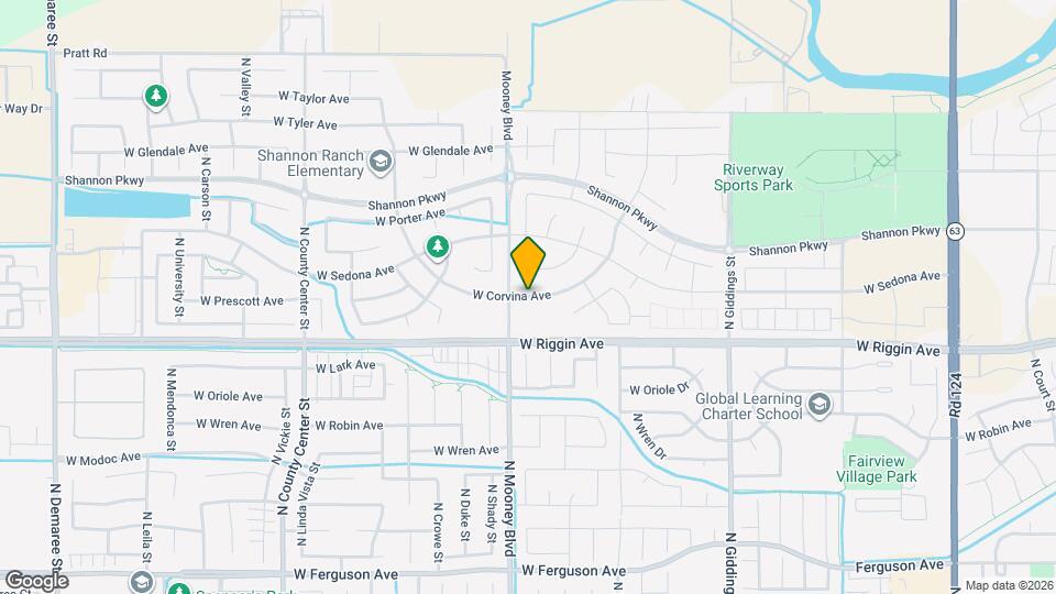 2029 W Corvina Ave, Unit 101 Map and Location Details