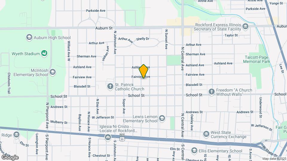 615 Miriam Ave Map and Location Details