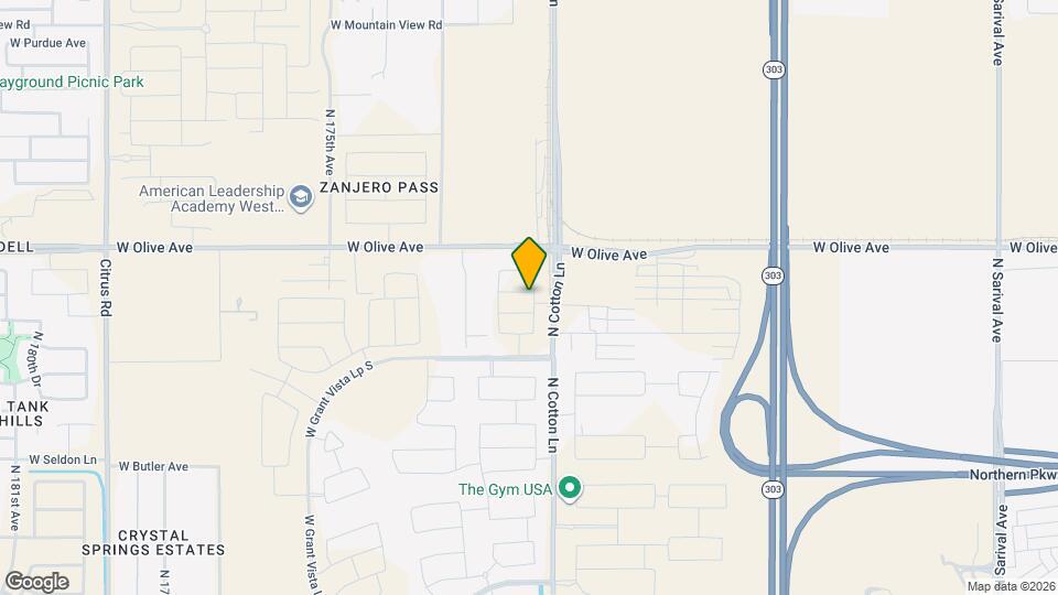 17119 W Townley Ave Map and Location Details