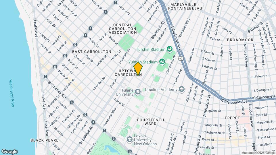 7017 Willow St Map and Location Details