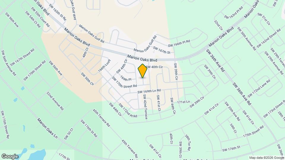 16985 SW 40th Cir Map and Location Details