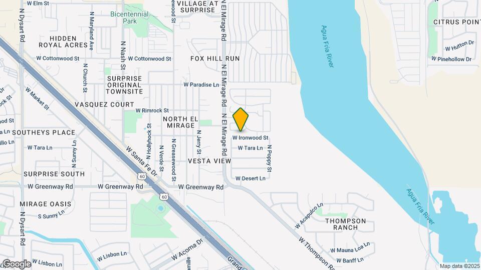 12226 W Ironwood St Mapa y Detalles de la Ubicación