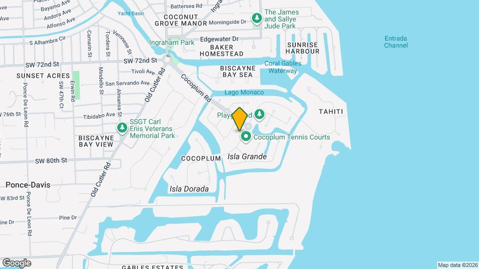 174 Isla Dorada Blvd Map and Location Details