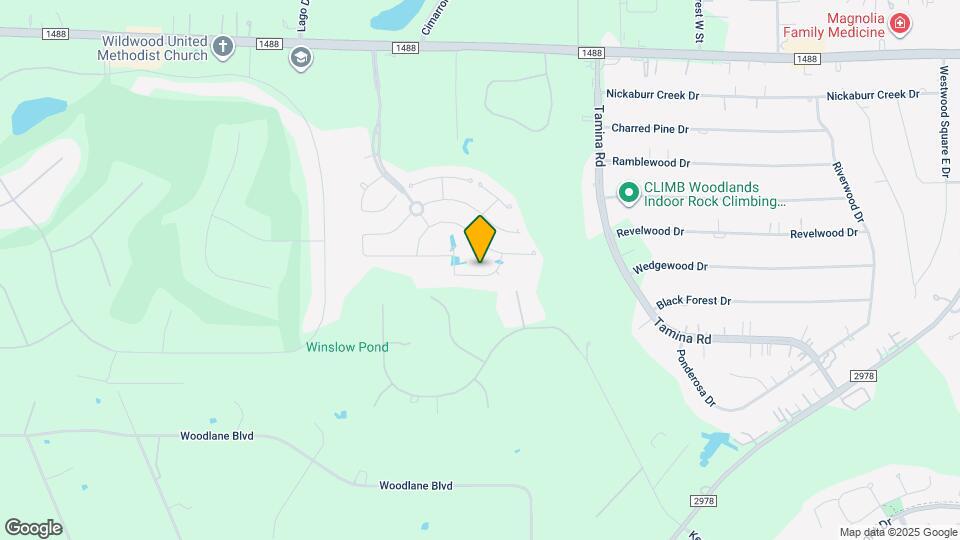 3836 Cimarron Gap Ln Map and Location Details