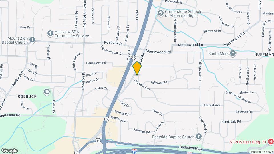 709 Jeannine Ct Map and Location Details