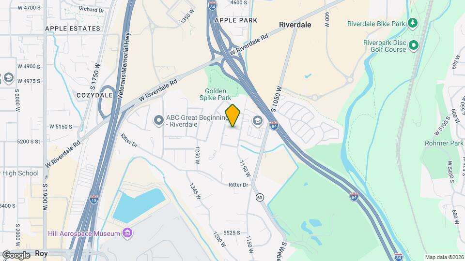 1175 W 5100 S, Unit 1175 Map and Location Details