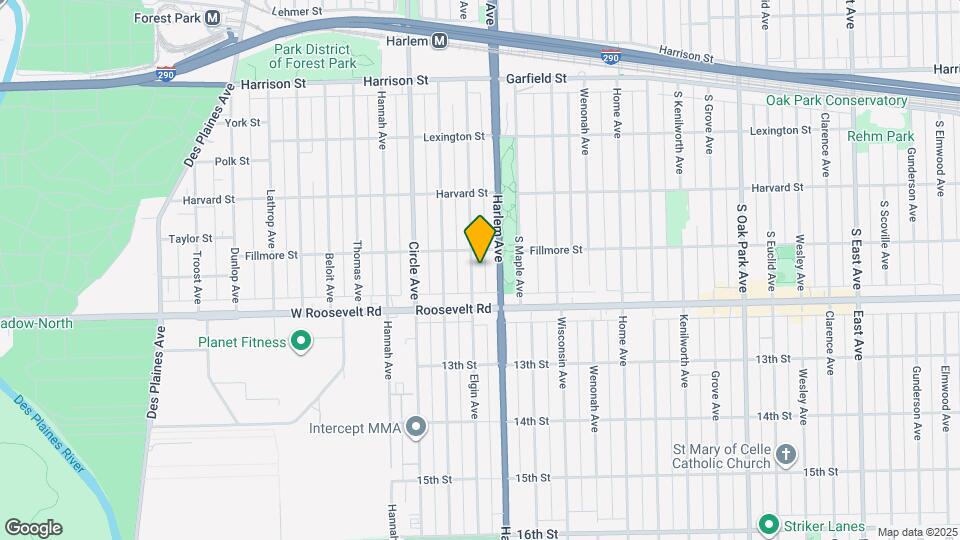 1114 Elgin Ave, Unit 1 Map and Location Details