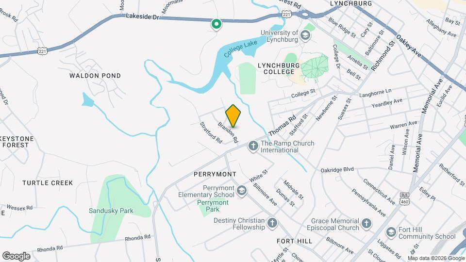 1108 Brandon Rd Map and Location Details