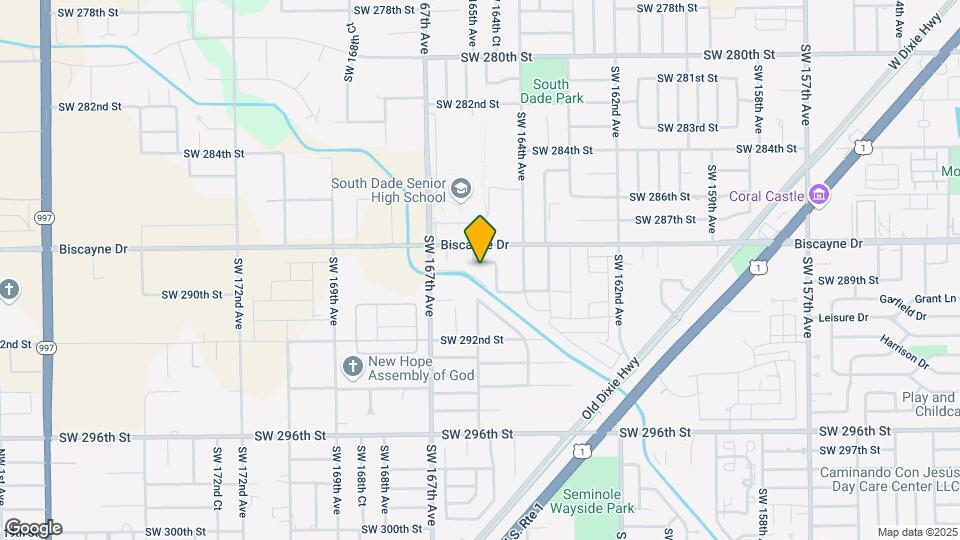 16498 SW 288th Ln Map and Location Details