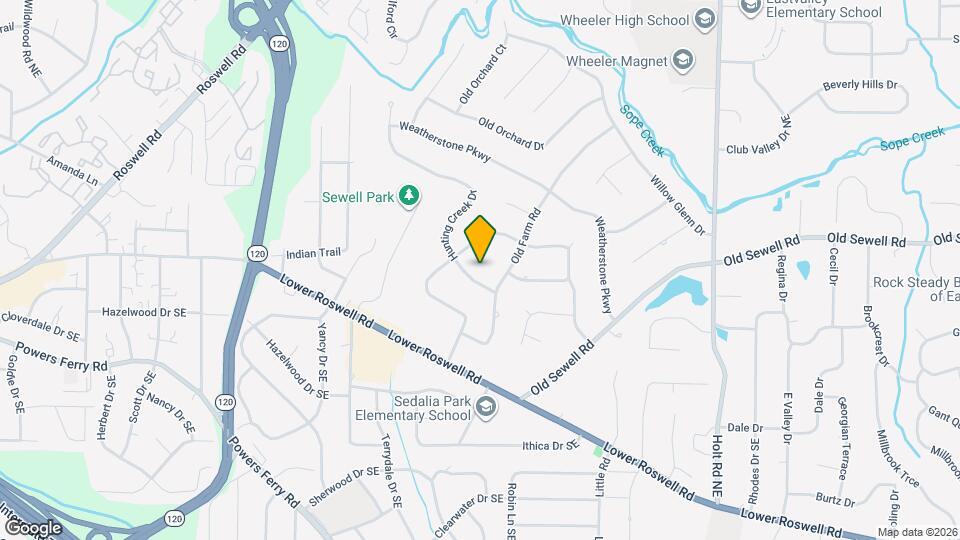 36 Hunting Creek Dr Map and Location Details