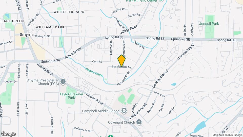 1906 Lochlomand Ln Map and Location Details