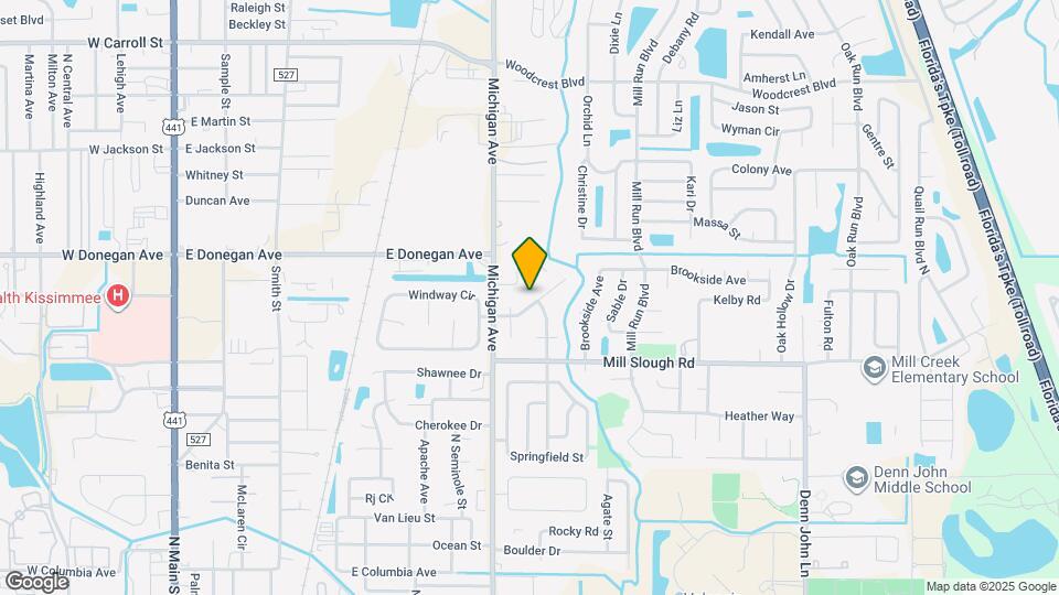 1323 Sweetwood Blvd Map and Location Details