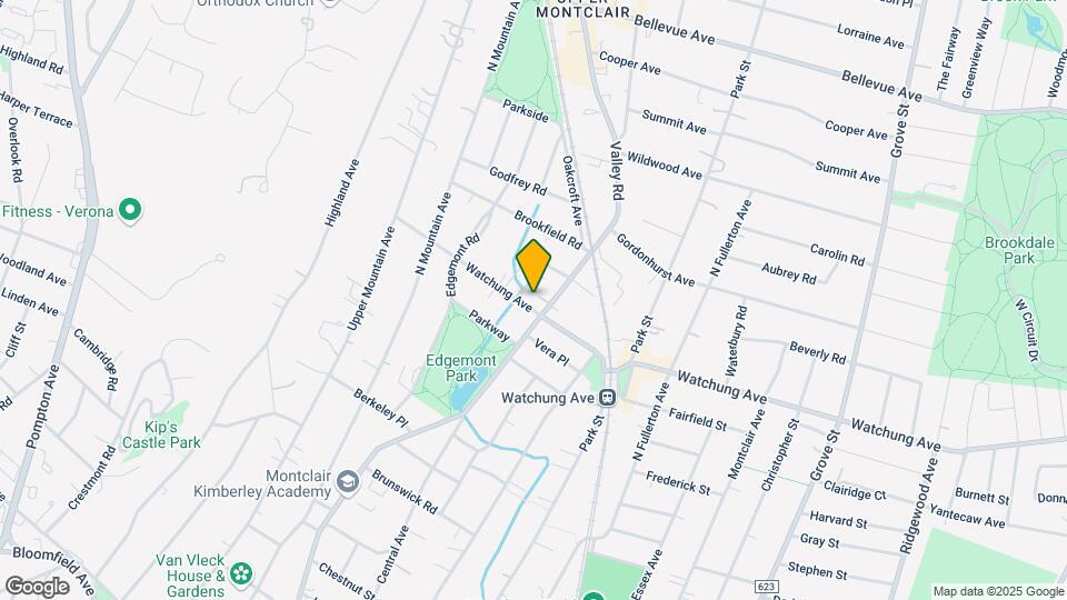 66 Watchung Ave Map and Location Details