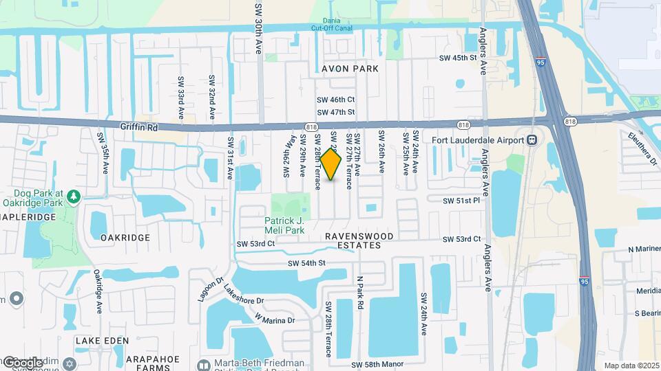 5073 SW 28th Ave-Unit -1/1 Map and Location Details