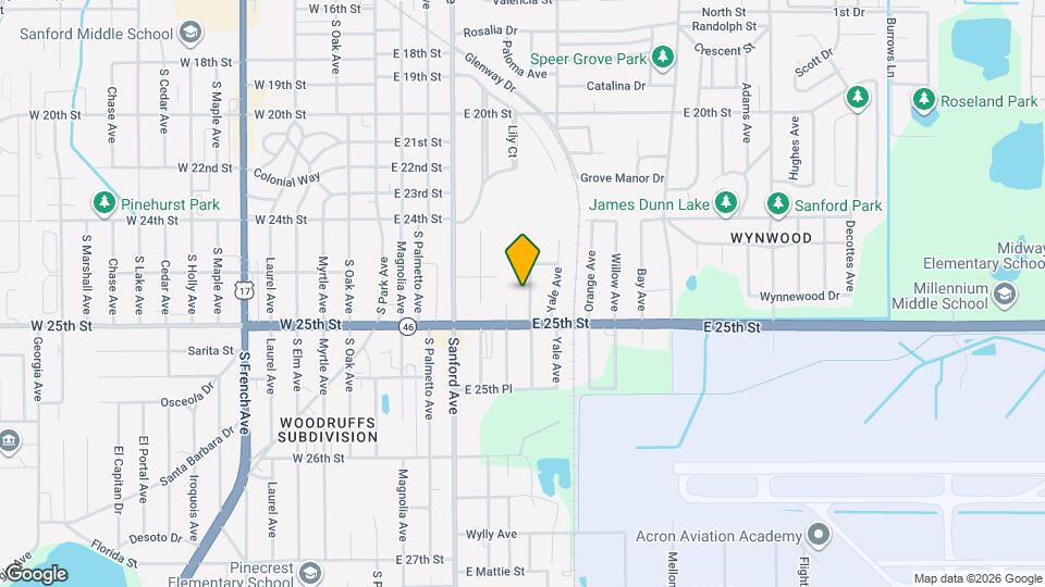 2432 Princeton Ave Map and Location Details