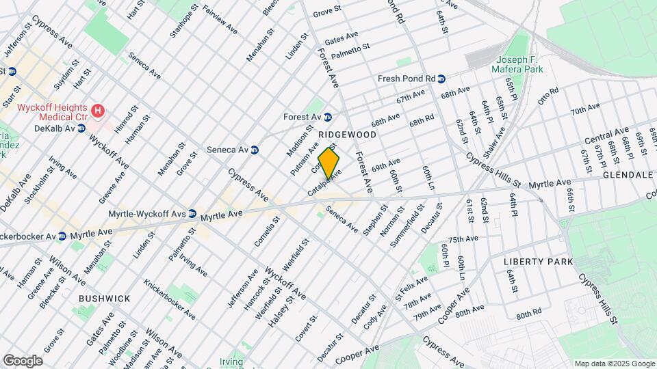 5730 Catalpa Ave Mapa y Detalles de la Ubicación