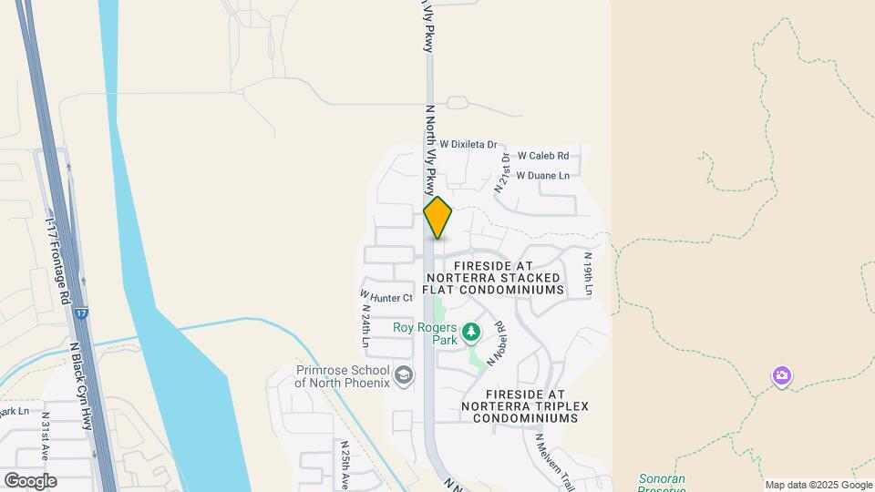 29210 N 22nd Ln Map and Location Details