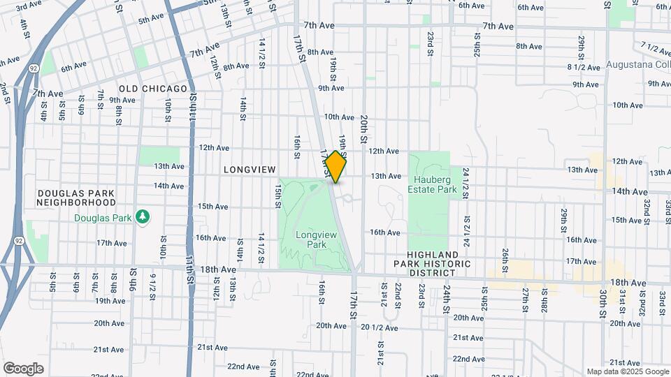 1319 17th St Map and Location Details