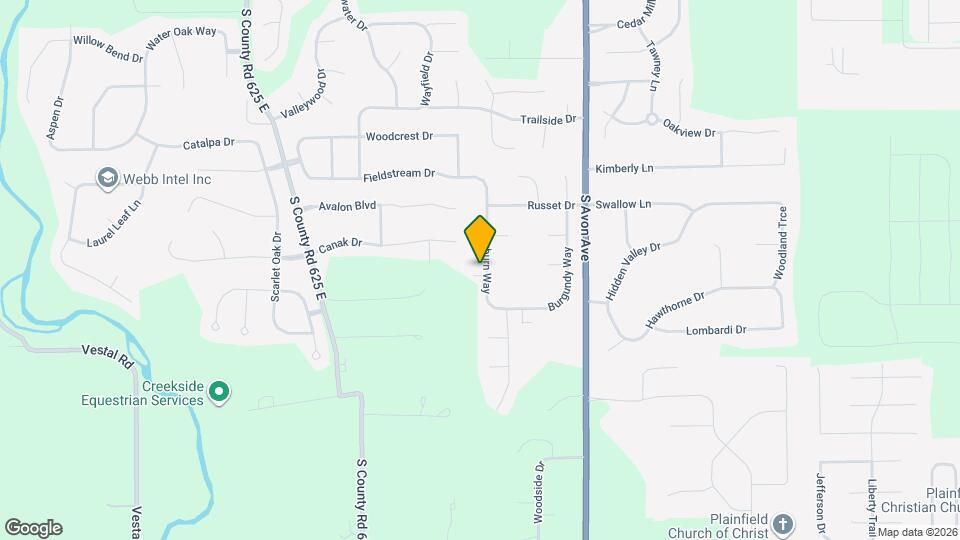 6762 Auburn Ln Map and Location Details