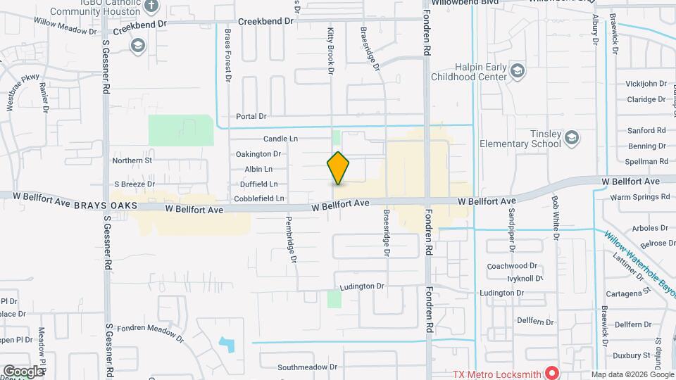 11211 Kitty Brook Dr Map and Location Details