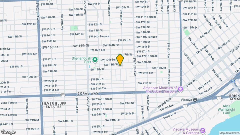 1825 SW 19th St Map and Location Details
