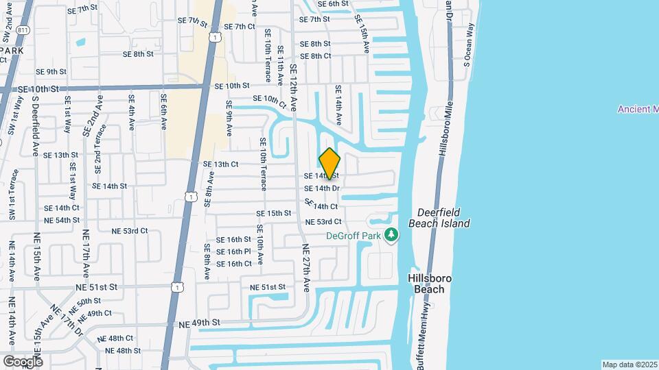 1301 SE 14th Dr Map and Location Details