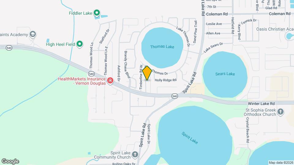 3224 Timberline Rd Map and Location Details