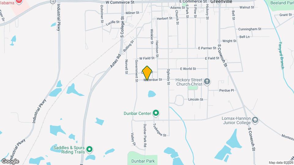 345 W Perdue St Map and Location Details