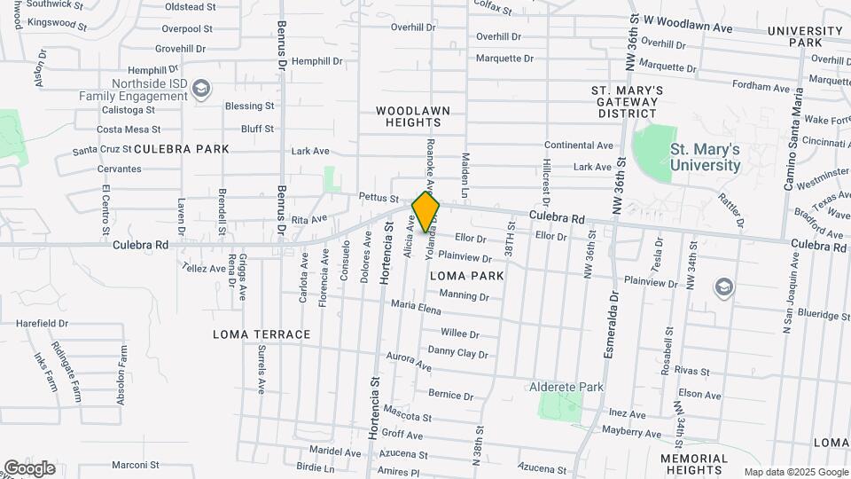 411 Yolanda Dr Map and Location Details