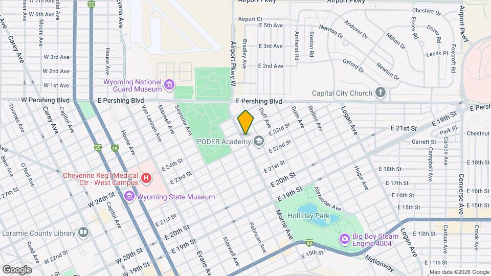 2311 Morrie Ave Mapa y Detalles de la Ubicación